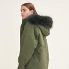 Maje Parka With Fur Hood