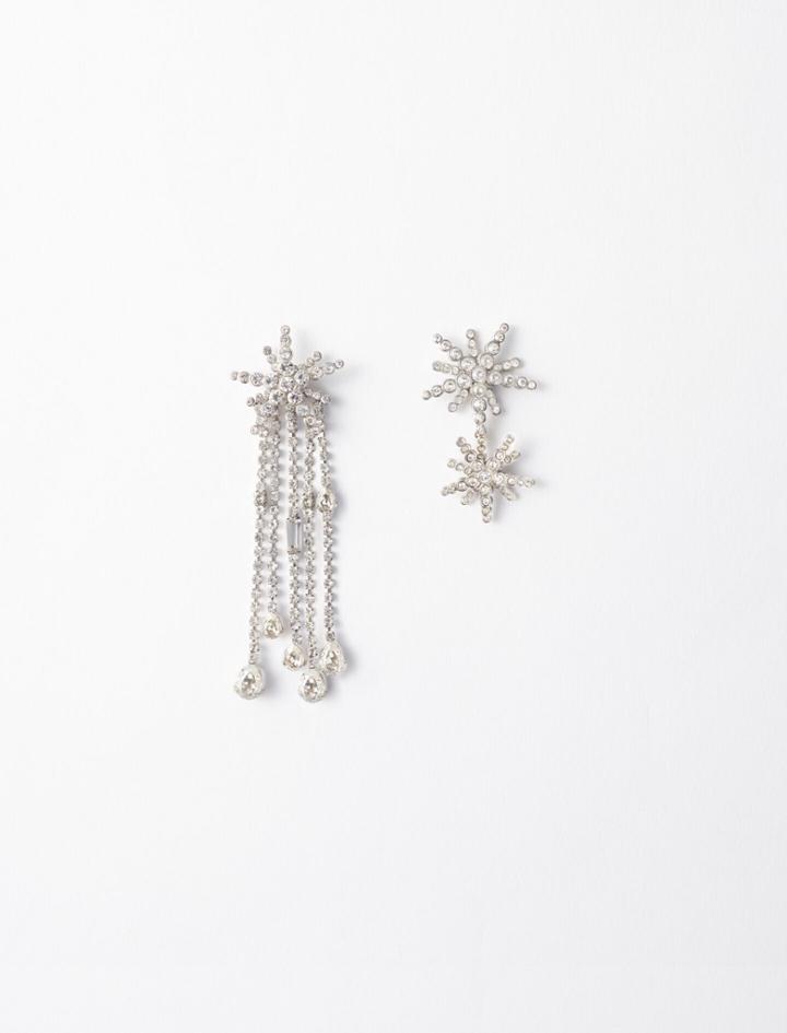 Maje Star Strass-earings