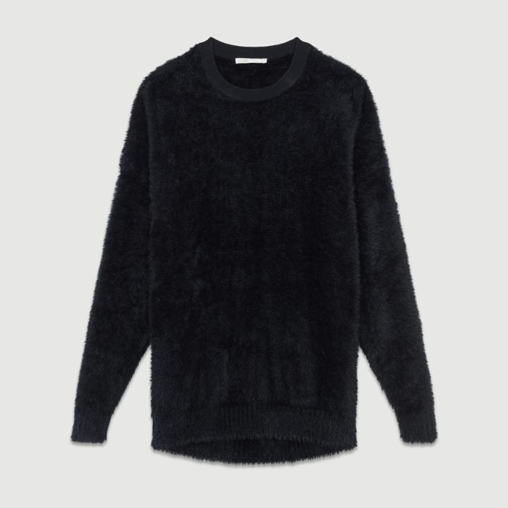 Maje Faux-fur Sweater
