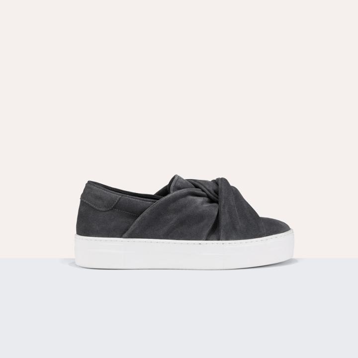 Maje Suede Trainers With Bow