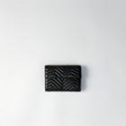 Maje Quilted Leather Wallet
