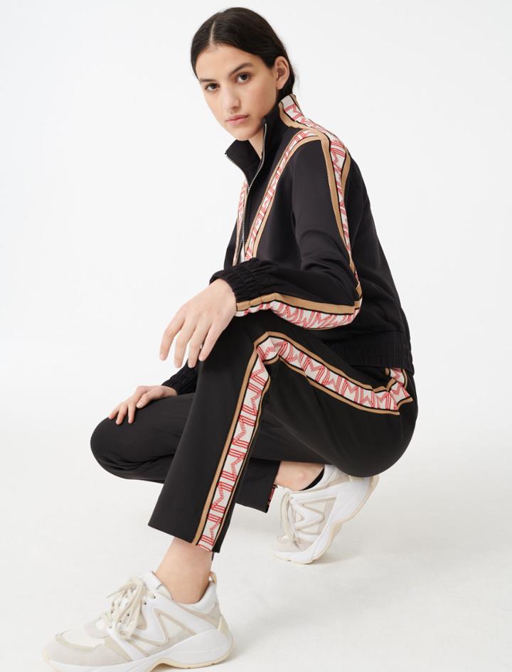 Maje Tracksuit Bottoms With Bands