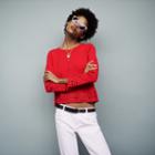 Maje Jumper With Openwork Detail