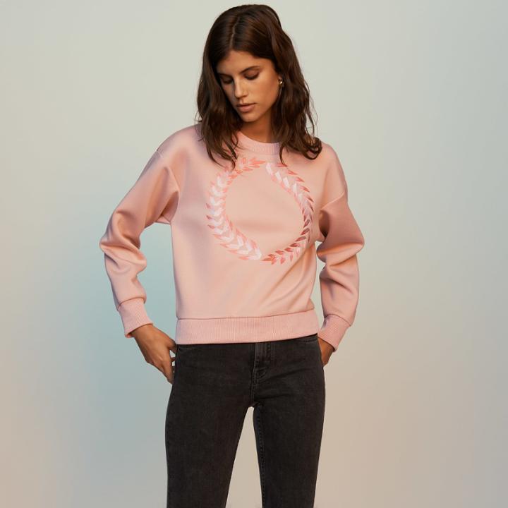 Maje Fleece Sweatshirt