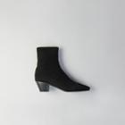 Maje Stretch Suede Goat Leather Booties