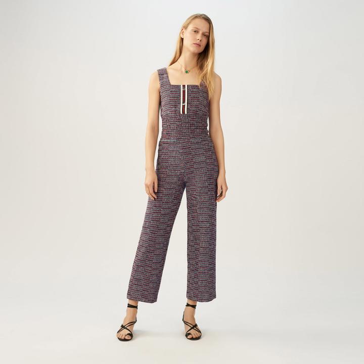 Maje Tweed Jumpsuit