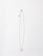 Maje Rhinestone N Necklace