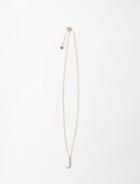 Maje Rhinestone J Necklace