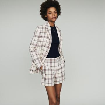 Maje Tailor's Jacket With Checks