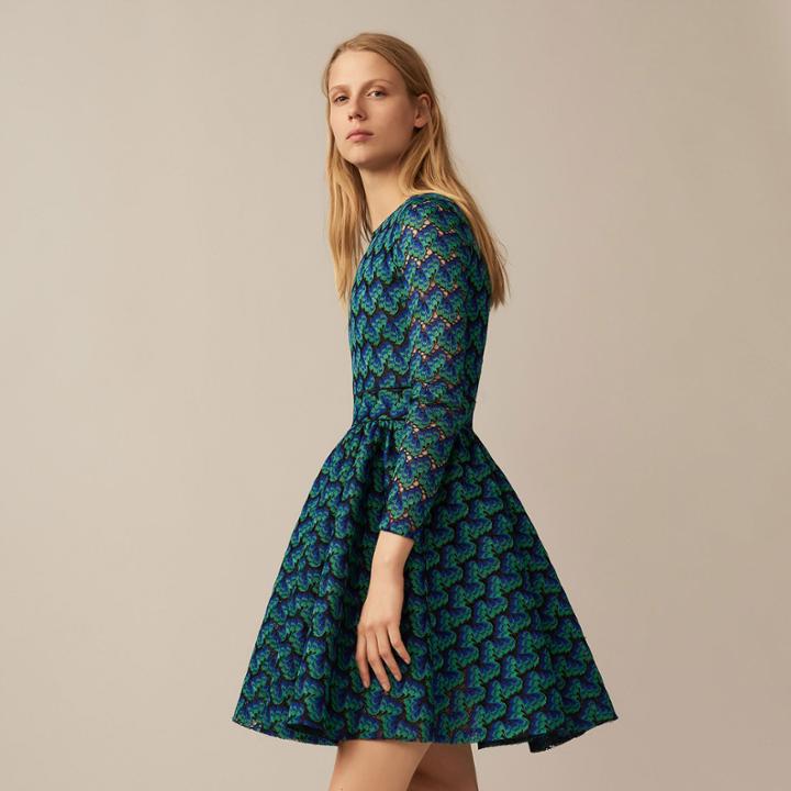 Maje Bonded Lace Dress