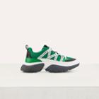 Maje Xxl Sneakers In Mixed Material
