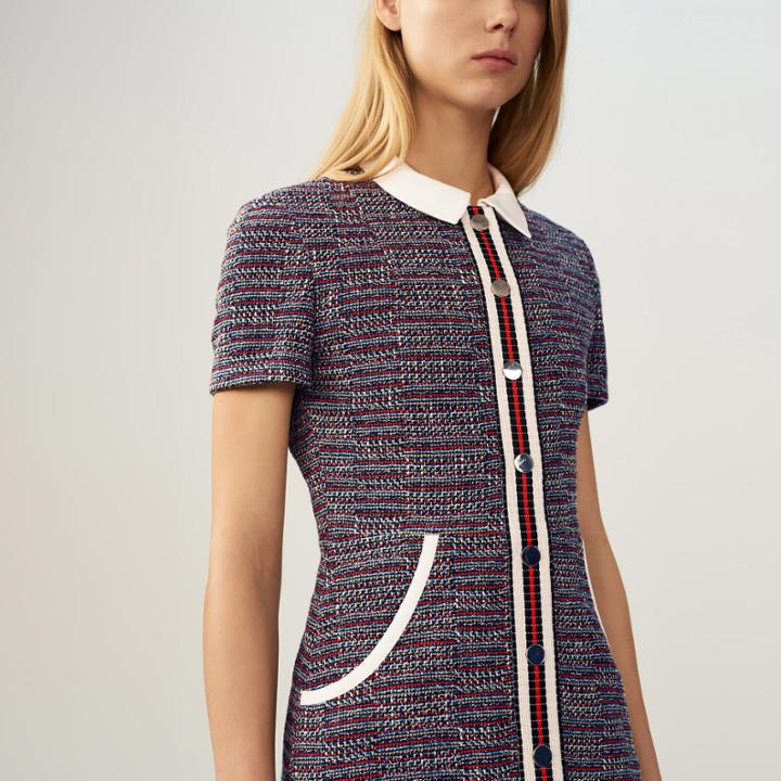 Maje Tweed Dress