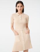 Maje Close-fitting Knit Skirt