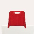 Maje M Bag In Suede
