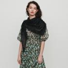 Maje Shawl In Lurex M Motif