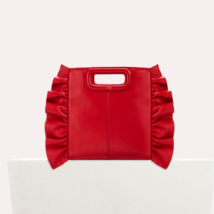 Maje Frilled M Bag