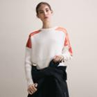 Maje Cropped Jumper In Full Cardigan Rib