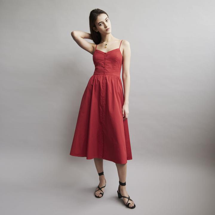 Maje Maxi Dress With Crop Top