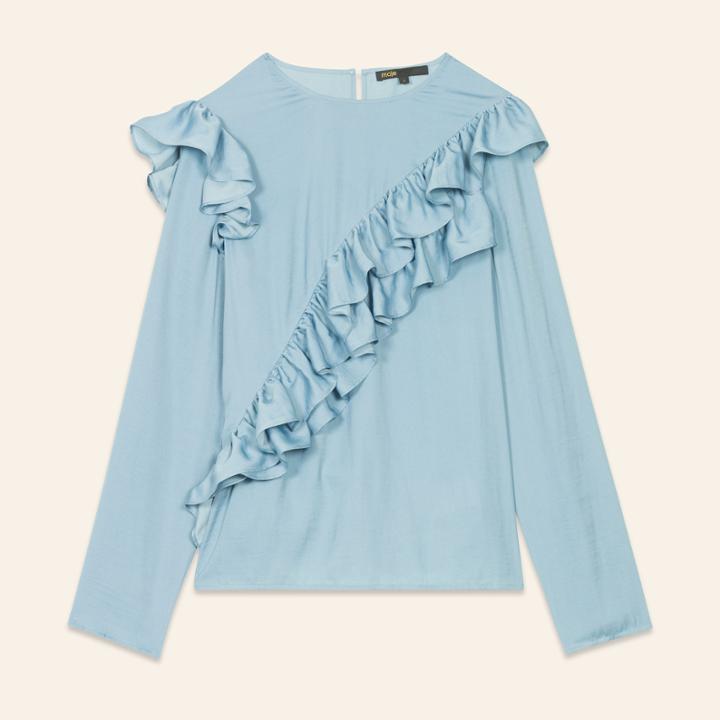Maje Frilled Top