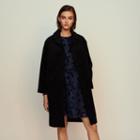 Maje Long Alpaca Coat