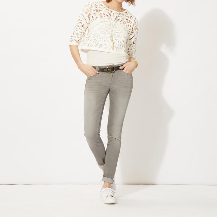 Maje Skinny Jeans In Stretch Cotton