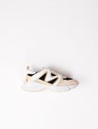 Maje W22 Material Mix Trainers