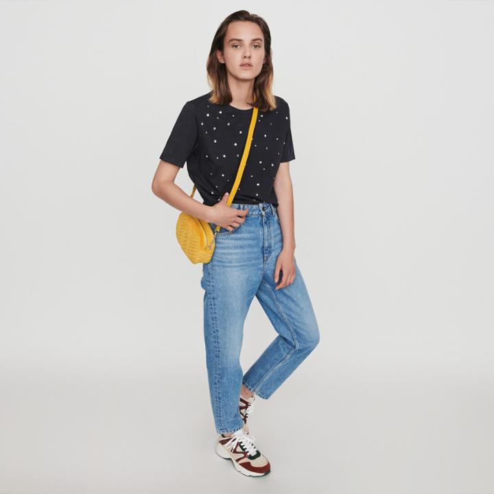 Maje Rhinestone T-shirt
