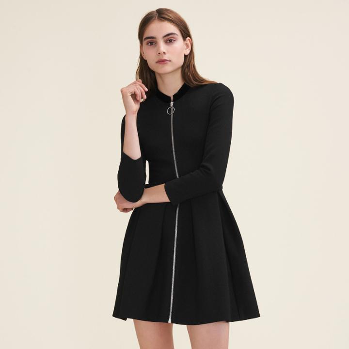 Maje Zipped Dress