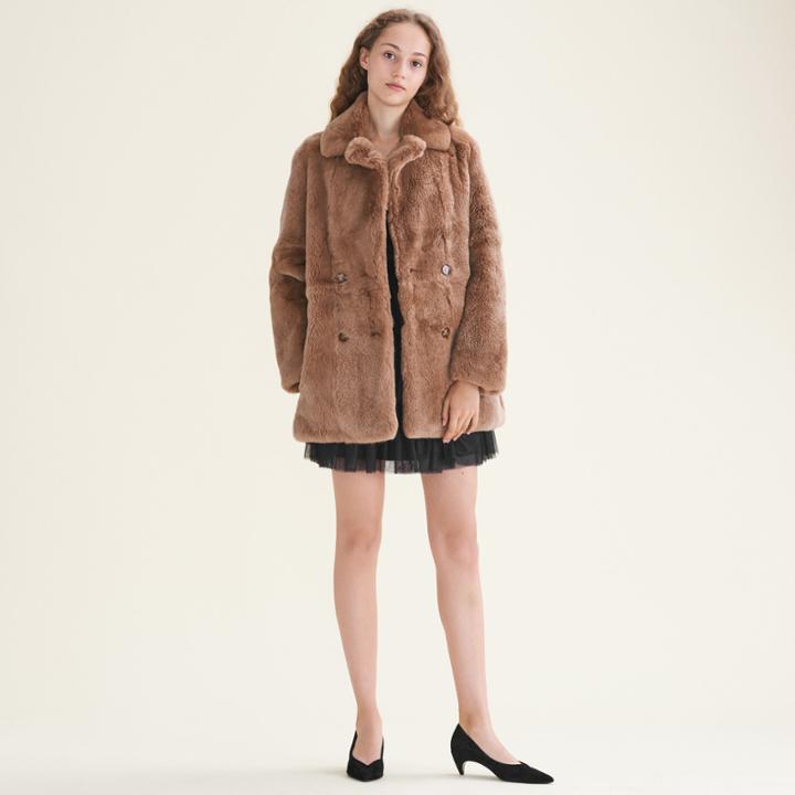 Maje Rabbit Coat