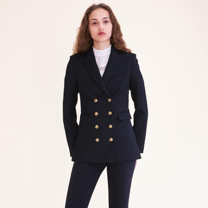 Maje Eight-button Double-breasted Jacket