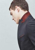 Mango Man Slim-fit Check Wool Suit Blazer