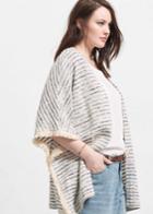 Violeta By Mango Violeta By Mango Fringed Caftan