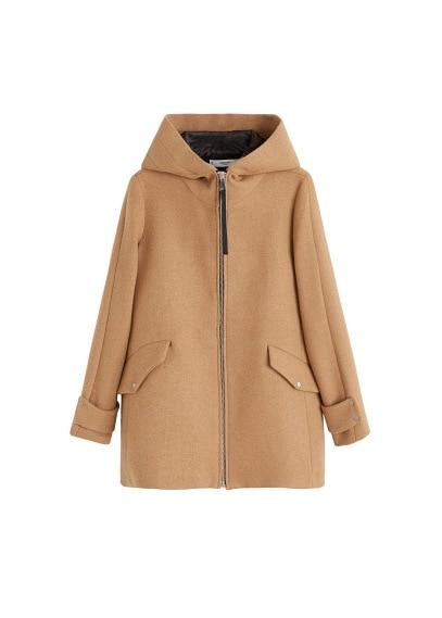 Mango Mango Zip Hood Coat