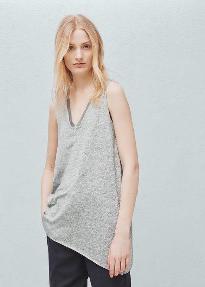 Mango Mango Asymmetric Design Top