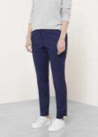 Violeta By Mango Violeta By Mango Cotton Suit Trousers