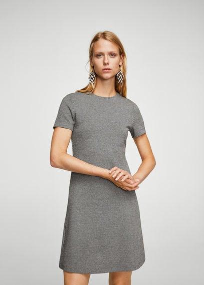 Mango Mango Short Sleeved Dress