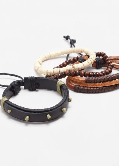 Mango Man Mango Man Mixed Bracelet Set