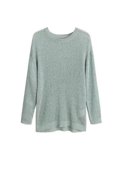 Mango Mango Metallic Thread Sweater