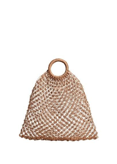 Mango Mango Mesh Jute Bag