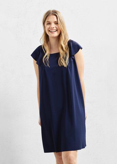 Violeta By Mango Violeta By Mango Textured Ruffled Dress