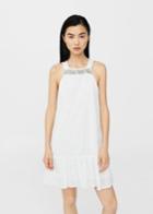Mango Mango Jewel Texture Dress
