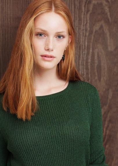 Violeta By Mango Violeta By Mango Metallic Sweater