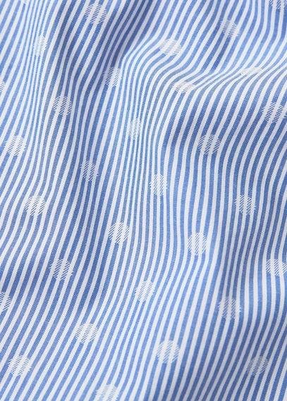 Mango Man Mango Man Slim-fit Mixed Print Shirt