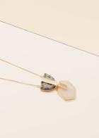 Violeta By Mango Violeta By Mango Bead Stone Necklace