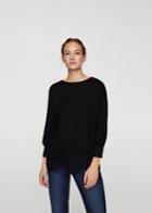 Mango Mango Lace Hem T-shirt