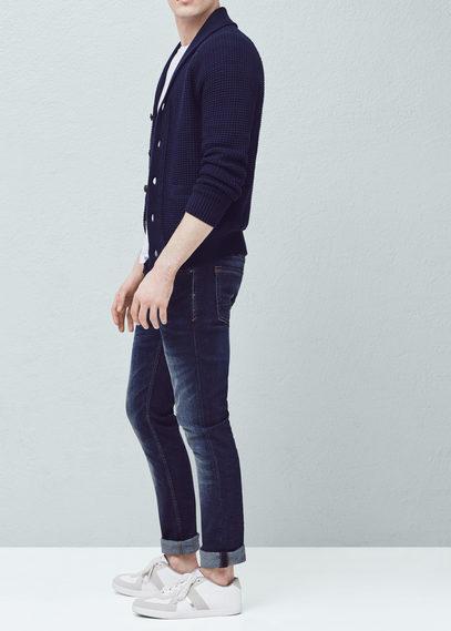 Mango Man Mango Man Slim-fit Dark Wash Tim Jeans