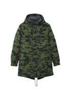 Mango Man Mango Man Parka Camouflage Cotton