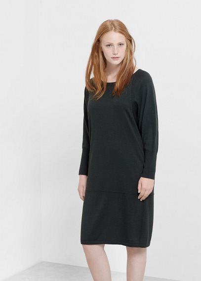 Violeta By Mango Violeta By Mango Knit Cotton-blend Dress