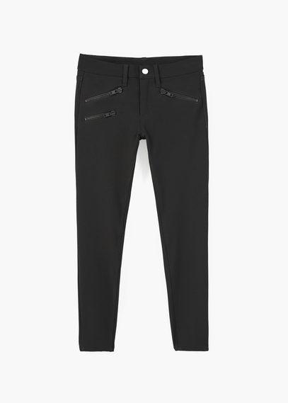 Mango Trousers Cremalle