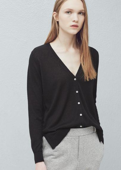 Mango Mango Cotton-blend Cardigan